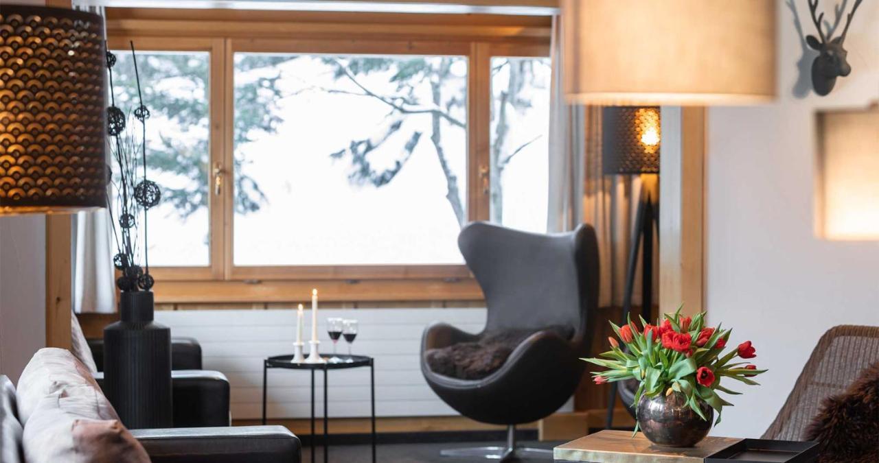 Seeblick Davos Exterior foto