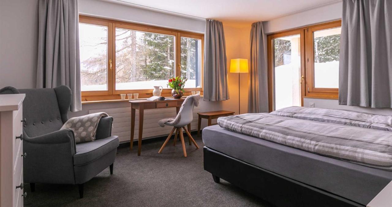 Seeblick Davos Exterior foto