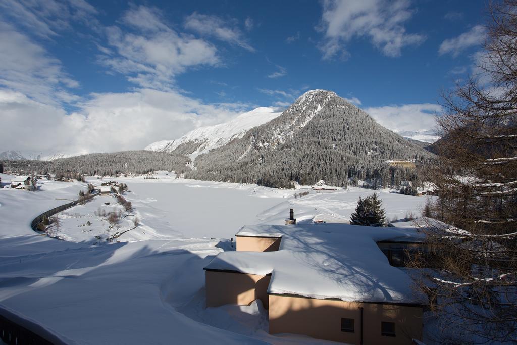 Seeblick Davos Exterior foto