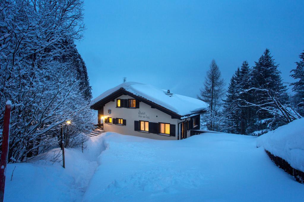 Seeblick Davos Exterior foto
